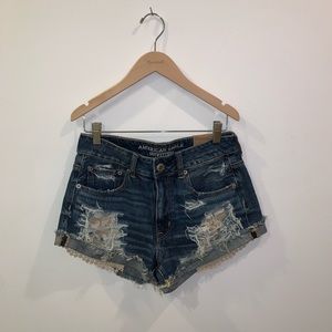 NWT American Eagle High Rise Jean Shorts